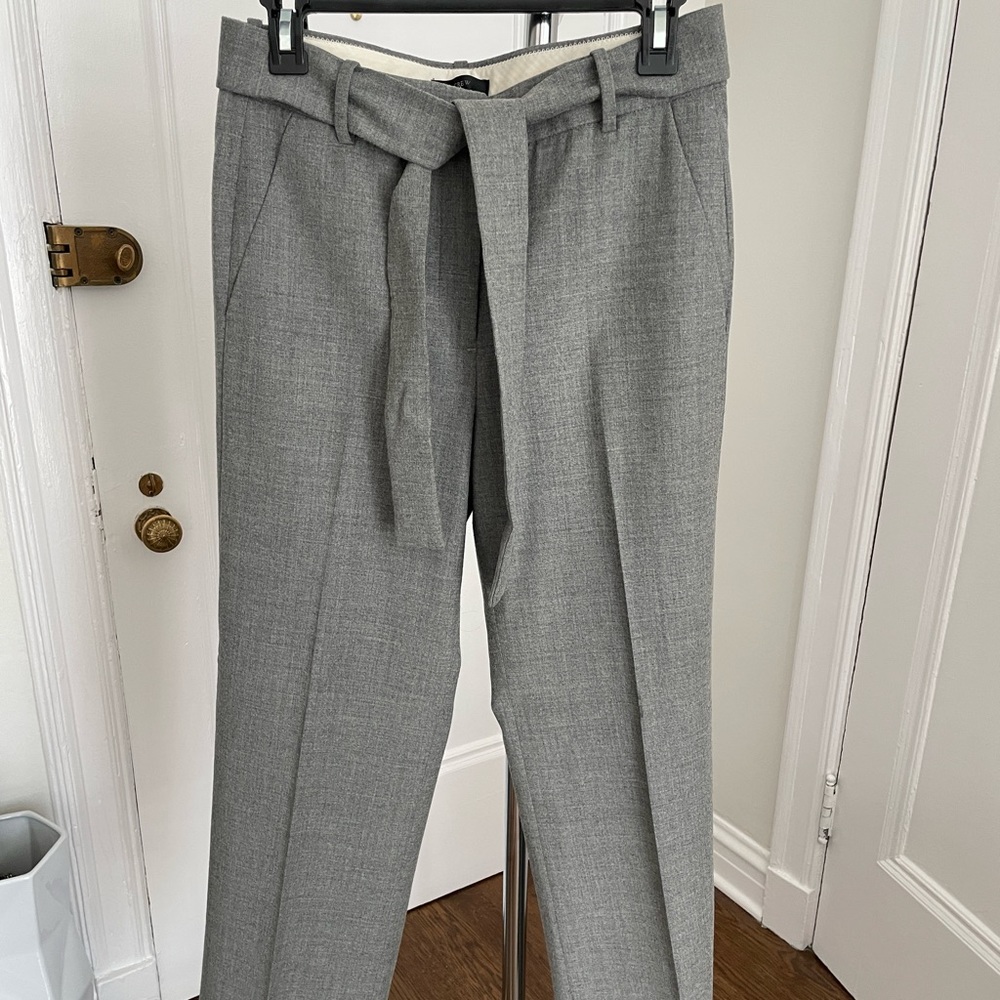 Jcrew wool trousers